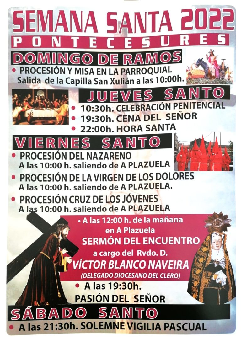Semana Santa en Pontecesures 2022 Pontecesures / 
Puentecesures